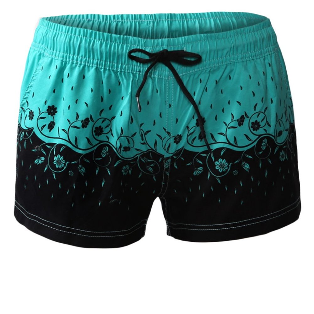 Women's Athletic or Swim Shorts With Graphic Print